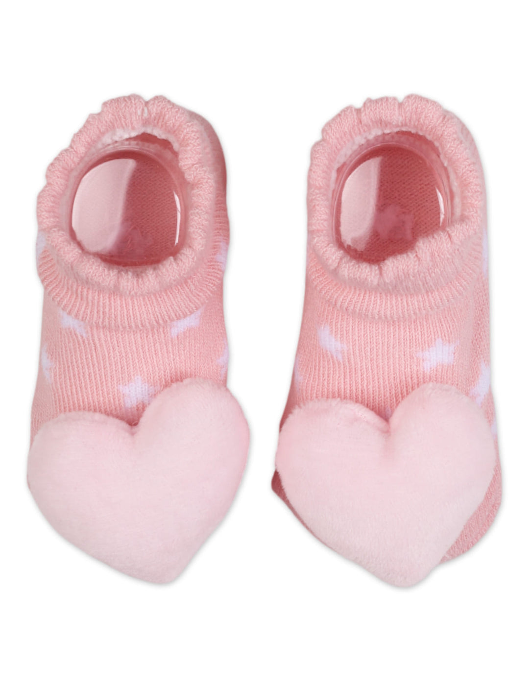 Infant Girl 2 Pcs Rattle Booties I Love Daddy at Zubaidas Online Pakistan