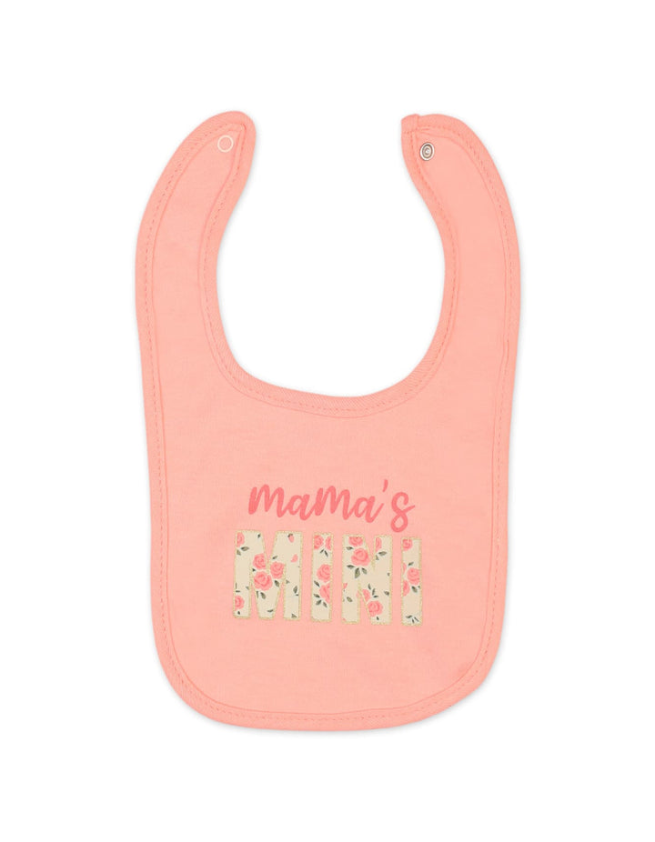 Infant Girl 5 Piece Bibs Set Mama's Mini at Zubaidas Official Pakistan