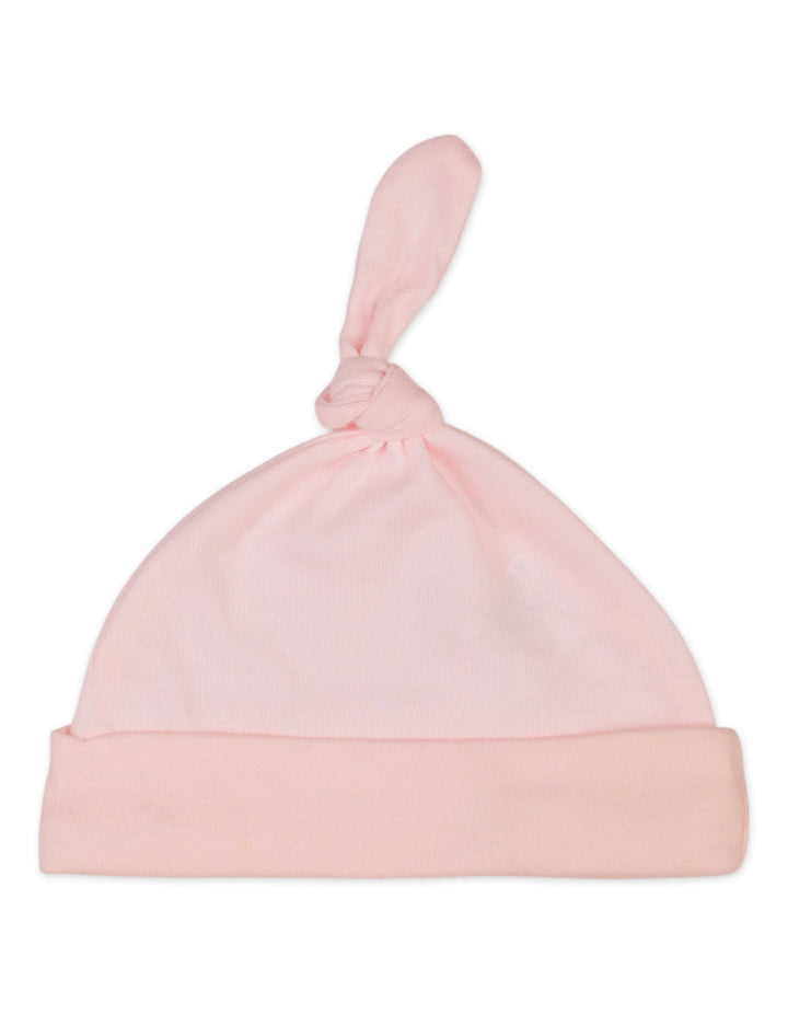 Infant Girl 6 Pcs Bibs and Knot Caps Set Floral at Zubaidas Online Pakistan