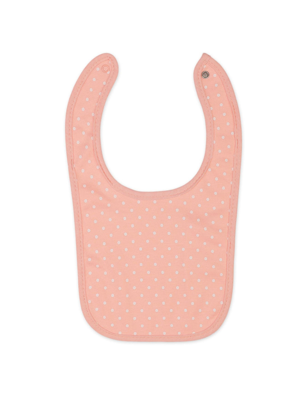 Infant Girl 6 Pcs Bibs and Knotted Caps Set Floral Peach at Zubaidas Number 1 Baby Store in Pakistan