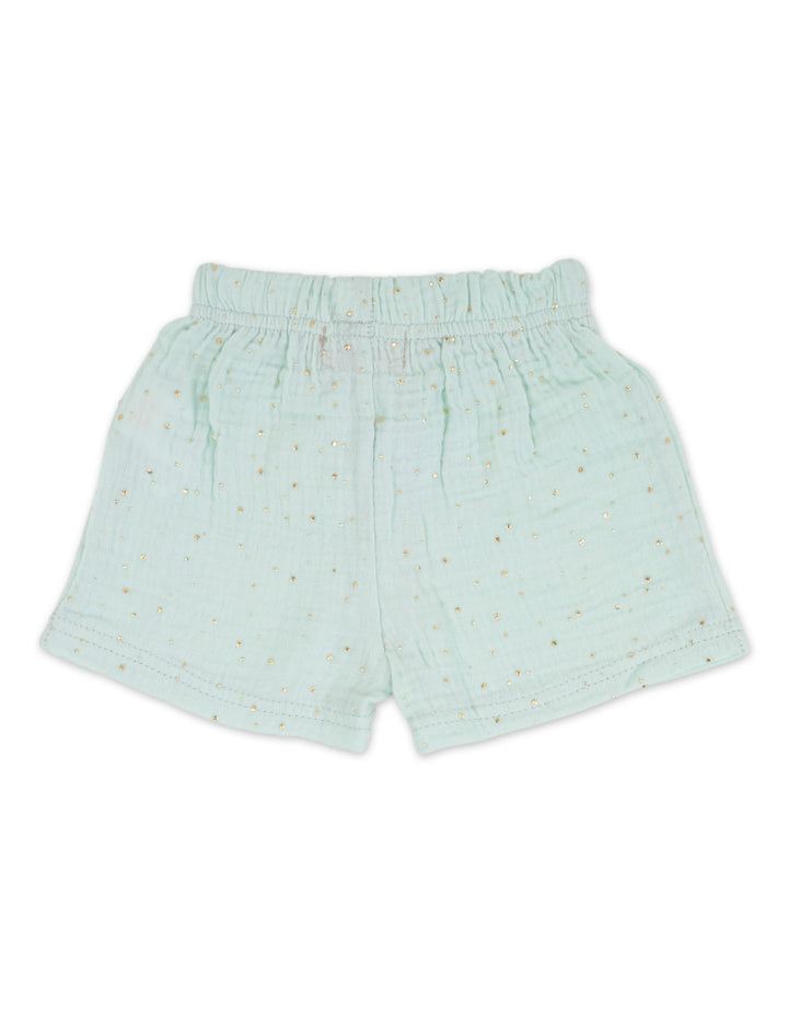 Infant Girl and Girl Summer 3 Pieces Suit Set Mint Green at Zubaidas Best Online Baby and Kids Shop in Pakistan
