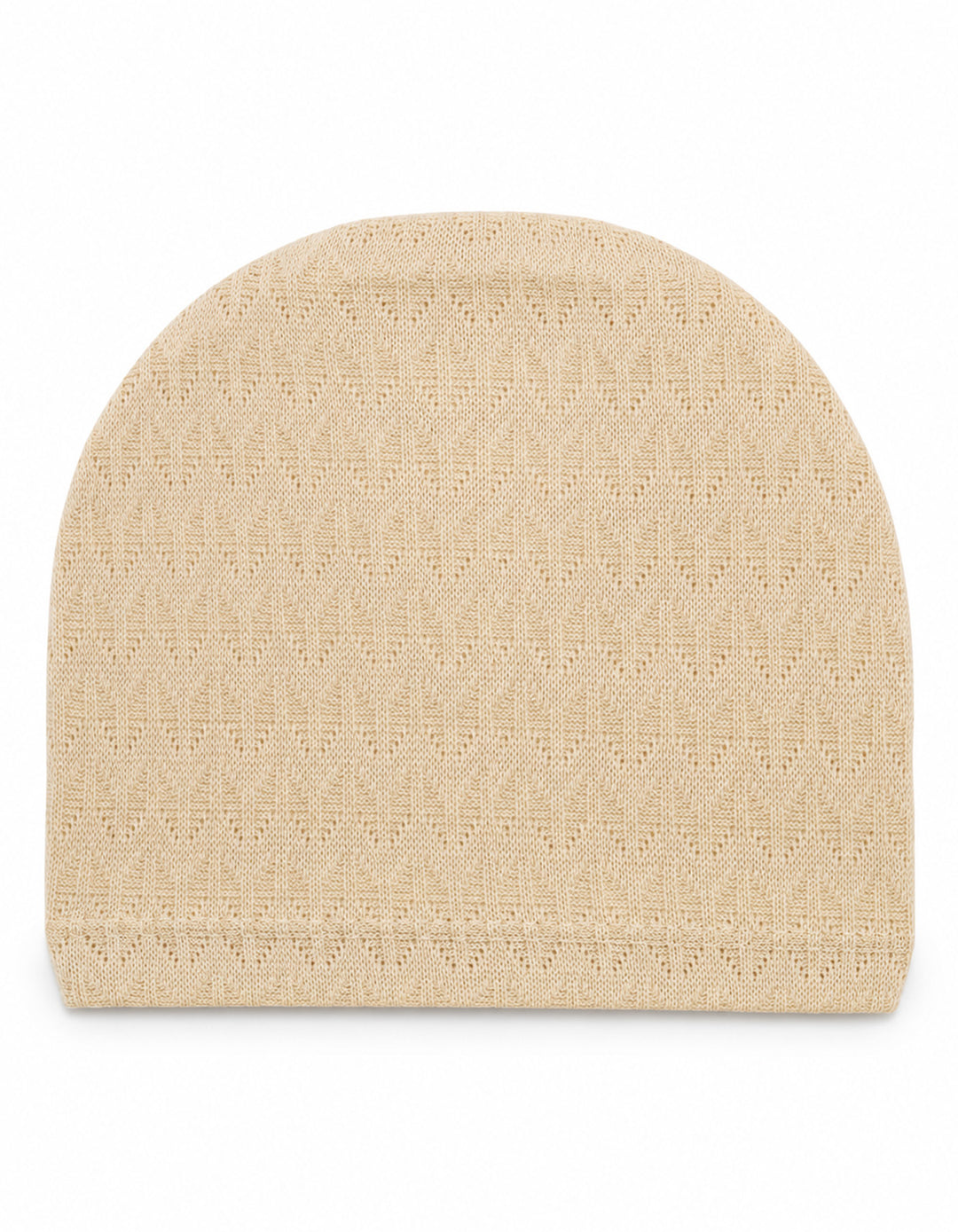 Infant Girl Cap Bow Beige at Zubaidas