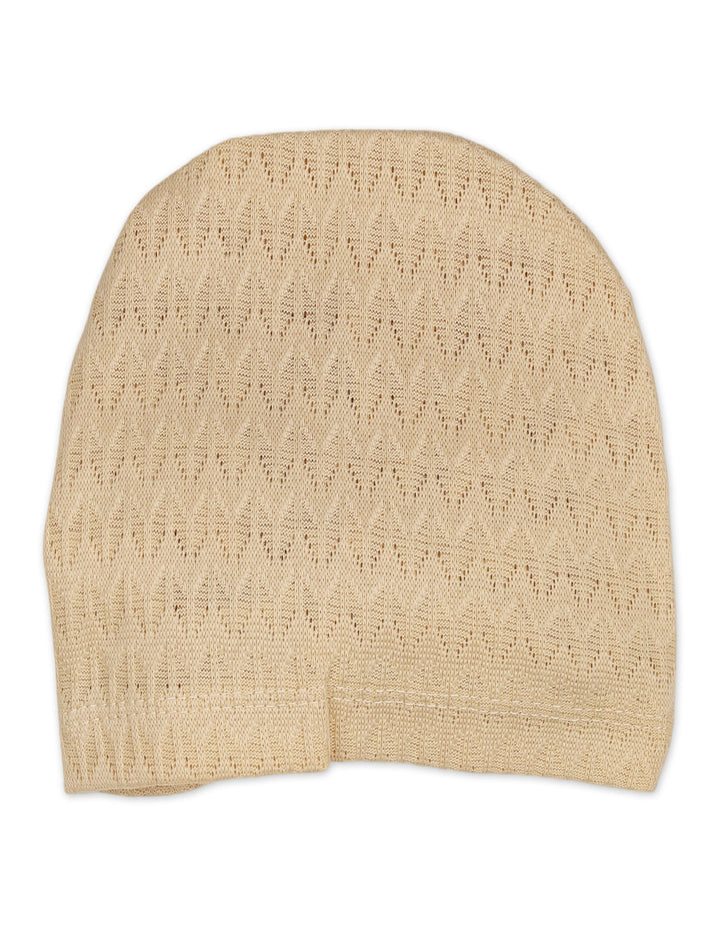 Infant Girl Cap Bow Beige at Zubaidas Official Pakistan