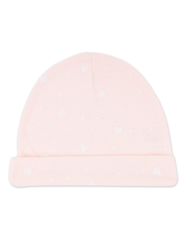 Infant Girl Cap Pack of 3 Always Dream Pink at Zubaidas Online Pakistan