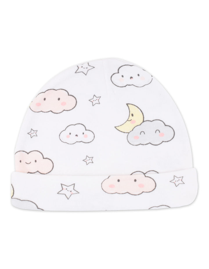 Infant Girl Cap Pack of 3 Always Dream Pink at Zubaidas Best Online Baby and Kids Store in Pakistan