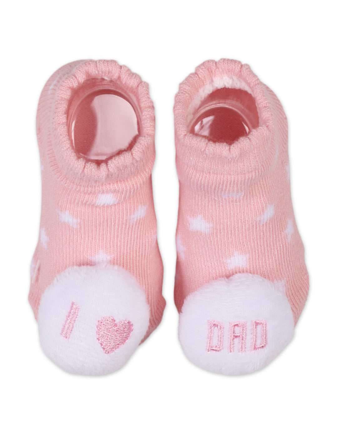 Infant Girl Rattle Booties and Wristband Star Print at Zubaidas Official Pakistan