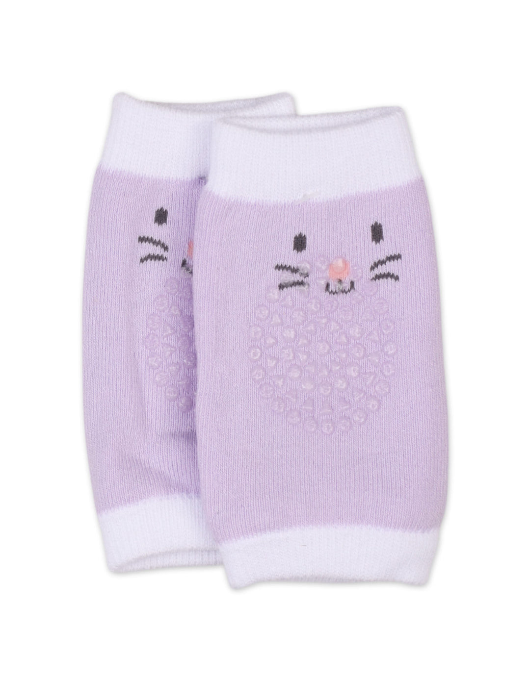 Infant Girl Socks and Knee Pads Set Bunny Lilac at Zubaidas Online Pakistan