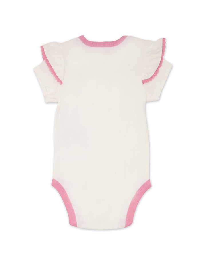 Infant Girl Summer 3 Pieces Bodysuit Set Wrangler Floral at Zubaidas Best Online Baby and Kids Store in Pakistan