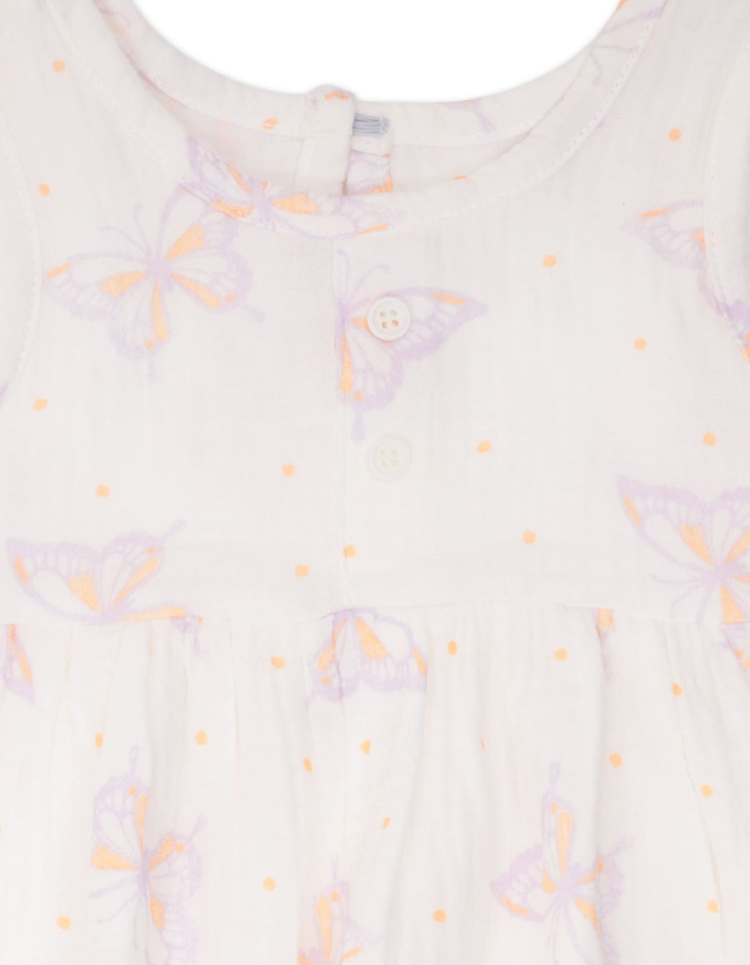 Infant Girl Summer 3 Pieces Dress Set Butterfly Purple at Zubaidas Online Pakistan
