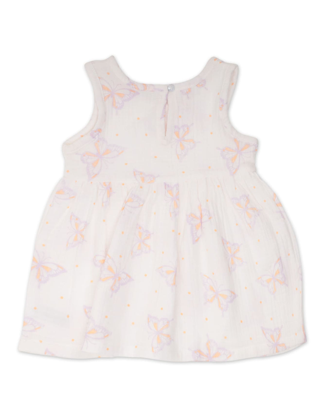 Infant Girl Summer 3 Pieces Dress Set Butterfly Purple at Zubaidas Best Online Baby and Kids Store in Pakistan