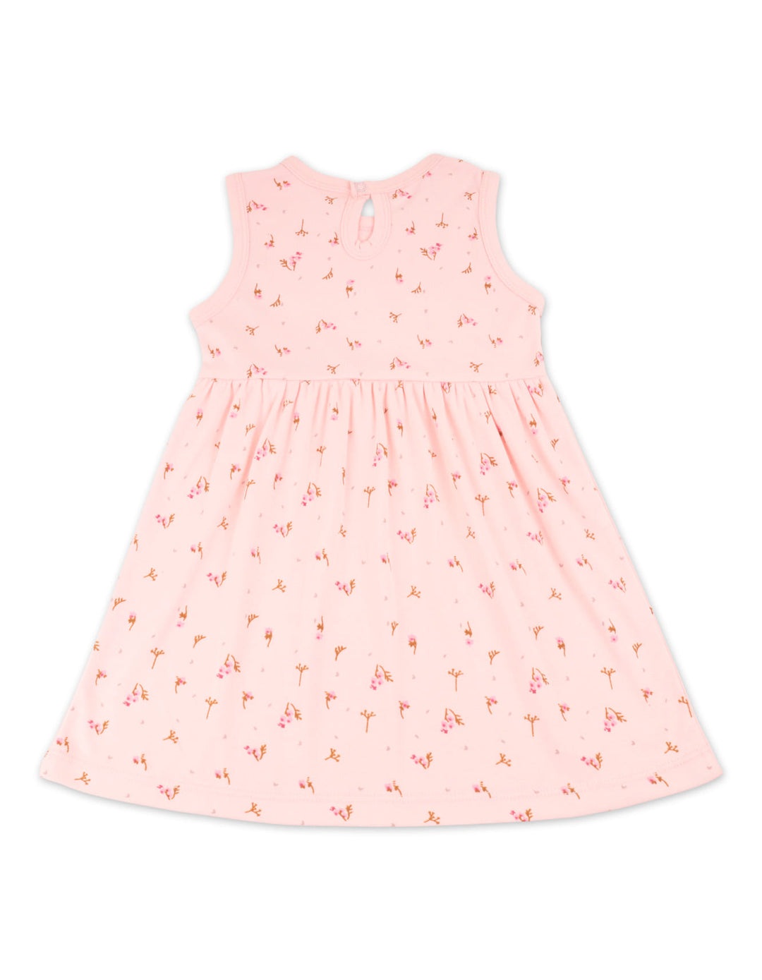 Infant Girl Summer 3 Pieces Suit Set Bambies Floral Print Light Pink at Zubaidas Best Online Baby and Kids Store in Pakistan