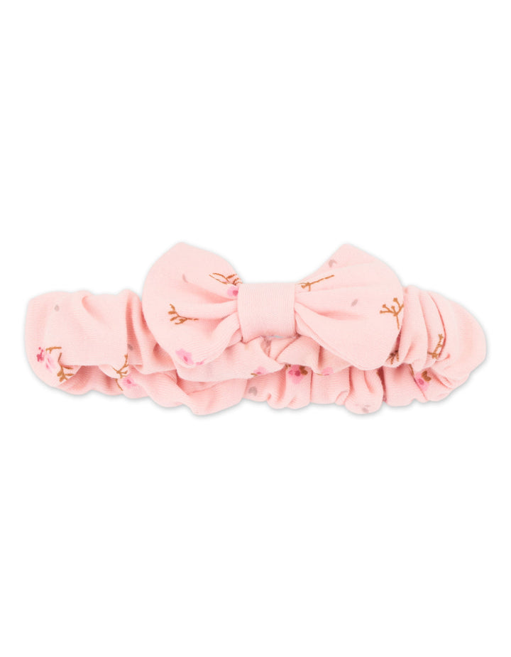 Infant Girl Summer 3 Pieces Suit Set Bambies Floral Print Light Pink at Zubaidas Best Baby and Kids Store in Pakistan