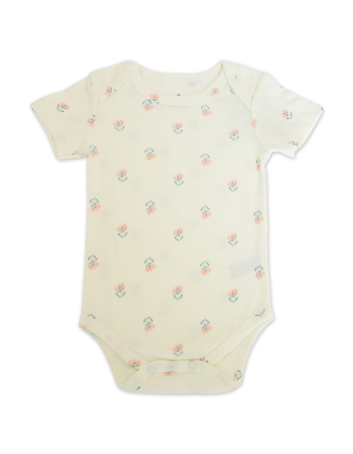 Infant Girl Summer 3 Pieces Suit Set Floral Blue at Zubaidas Best Online Baby and Kids Store in Pakistan
