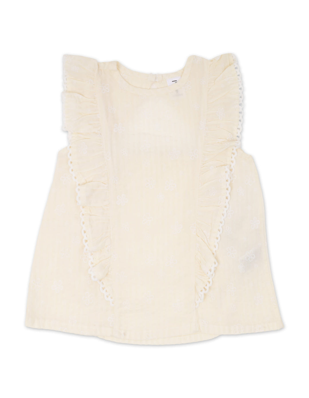 Infant Girl Summer 3 Pieces Suit Set Off White at Zubaidas Official Pakistan