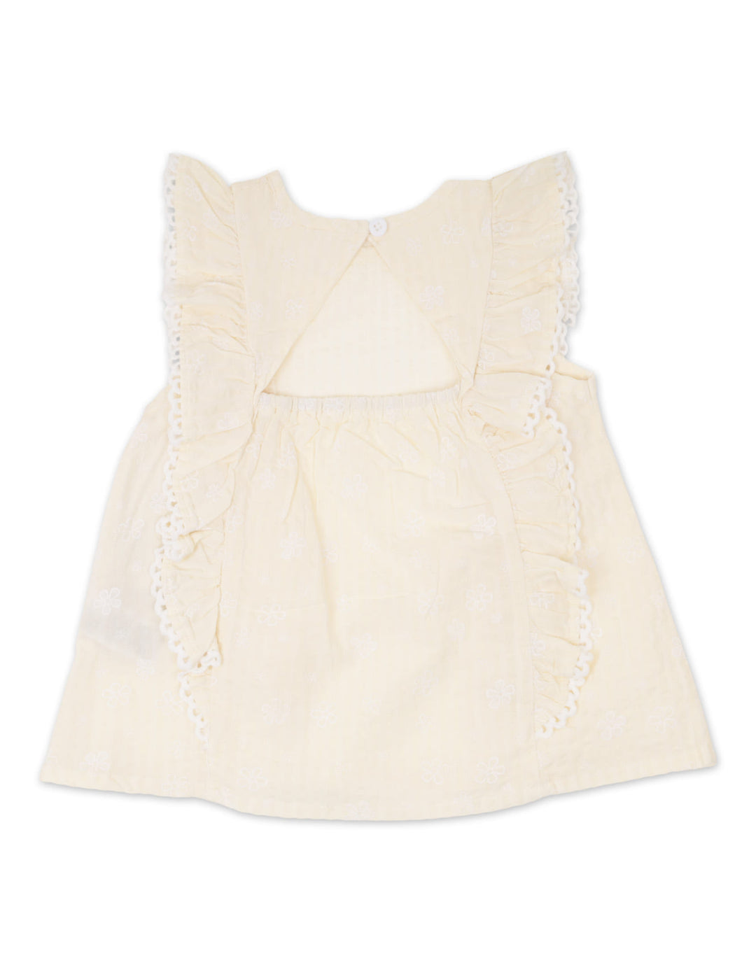 Infant Girl Summer 3 Pieces Suit Set Off White at Zubaidas Best Online Baby and Kids Store in Pakistan