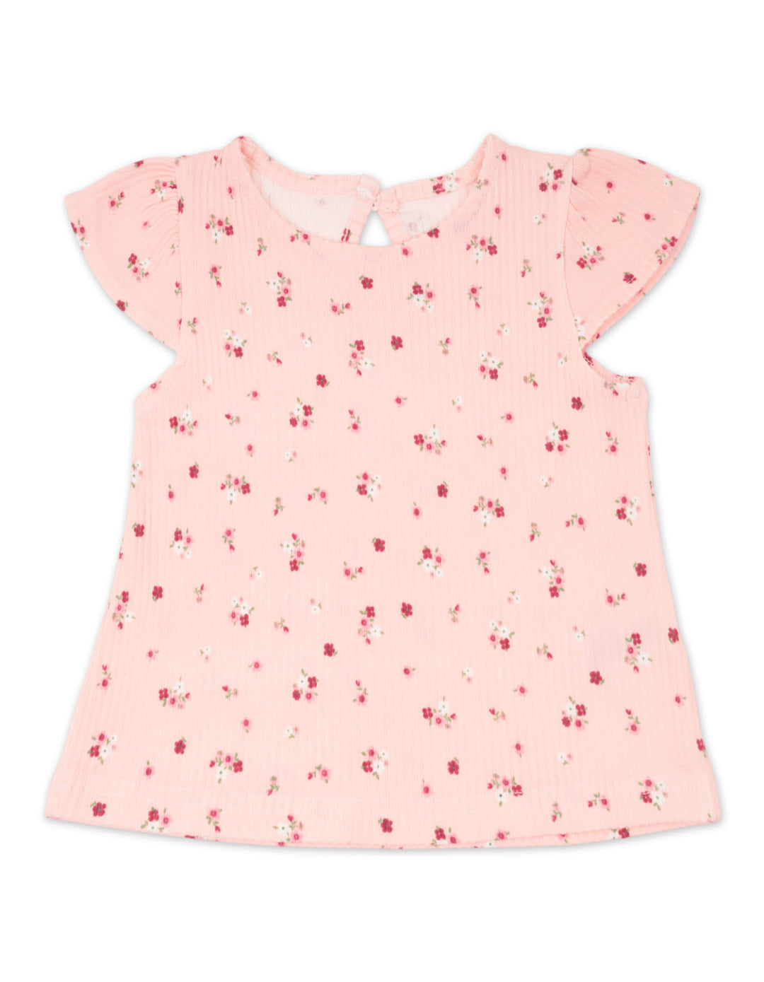 Infant Girl Summer 4 Pieces Suit Set Spread Love and Kindness at Zubaidas Best Baby and Kids Store in Pakistan