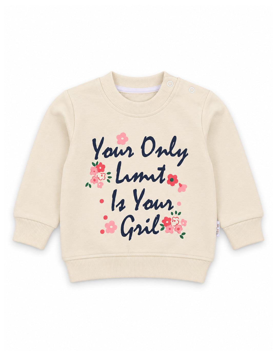 Infant Girl Winter 3 Piece Outfit Floral at Zubaidas Online Pakistan