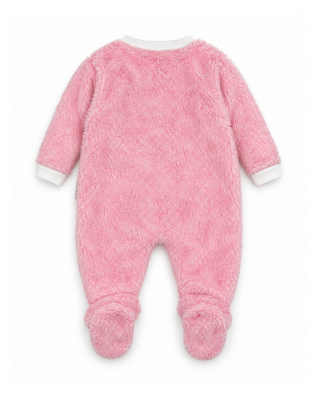 Infant Girl Winter Sleep Suit with Cap Crown and Cloud Pink at Zubaidas Online Pakistan
