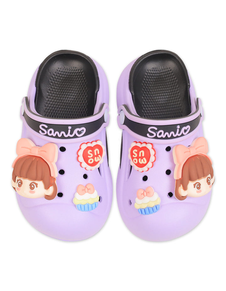 Infant Girls and Girls Crocs Sanrio Sweet Heart Purple at Zubaidas