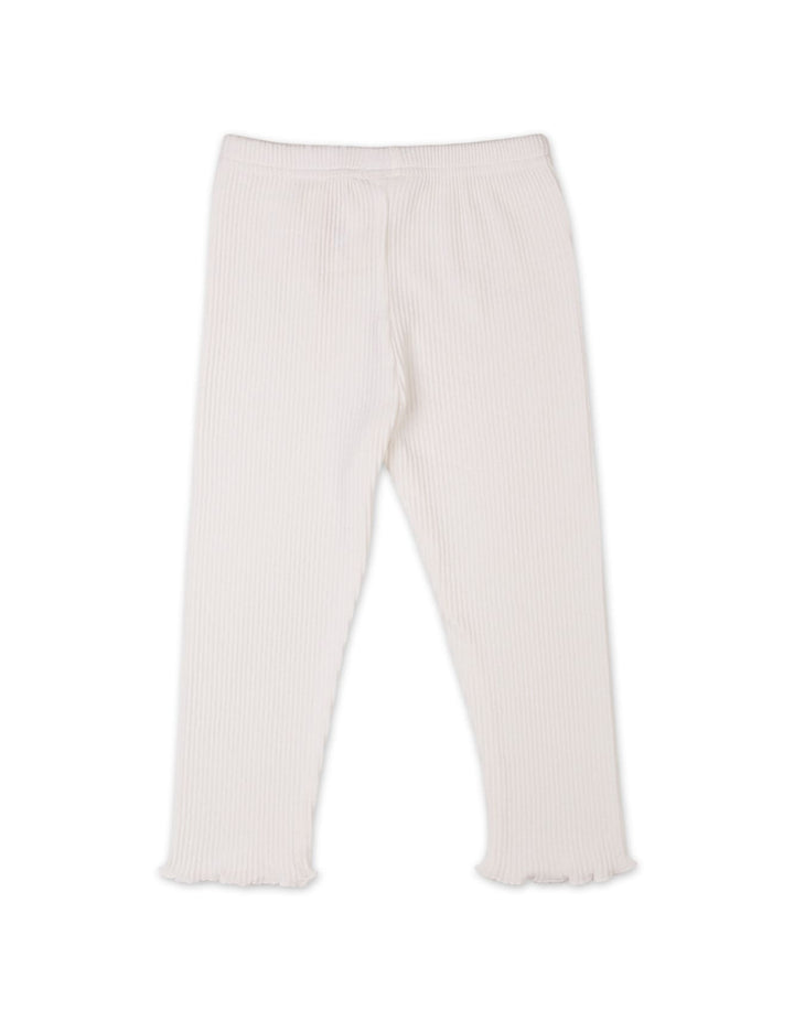 Infant Girls Everyday Wear Trousers Bambies Bow Off White at Zubaidas Official Pakistan