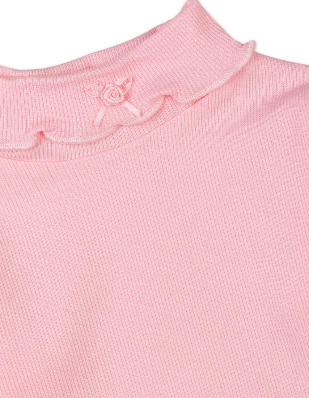 Infant Girls High Neck Bambies Bow Soft Pink at Zubaidas Pakistan