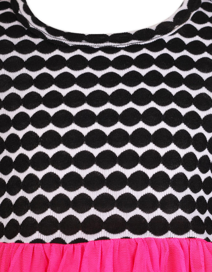 Infant Girls Party Wears Bambies Black and Pink at Zubaidas Official