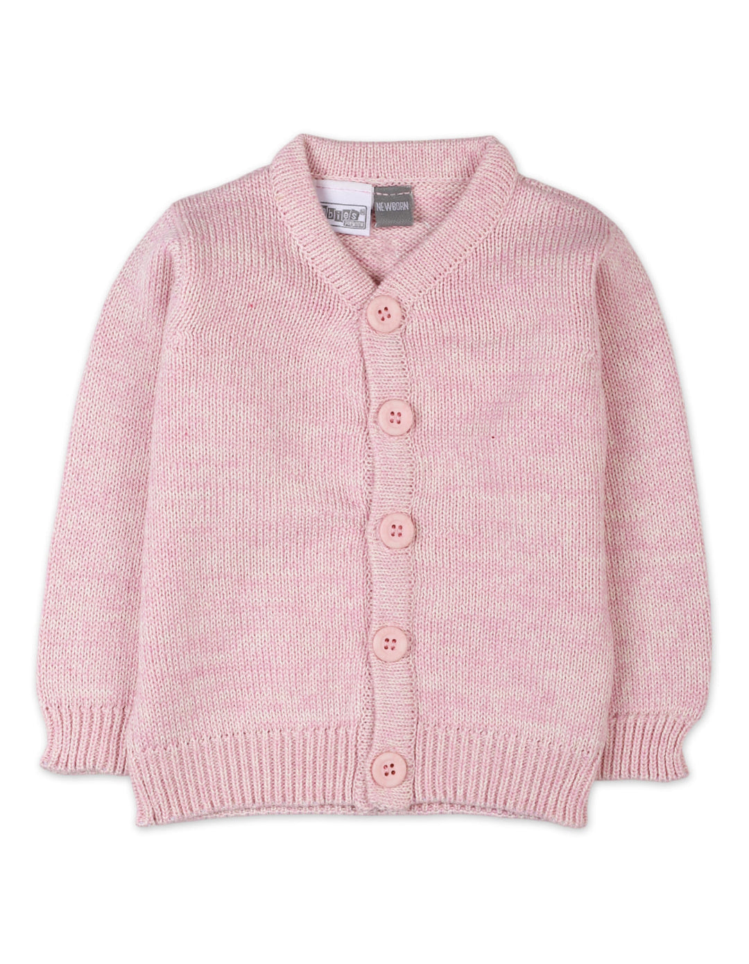 Infant Girls Winter Knitted Cardigans Bambies Pink at Zubaidas