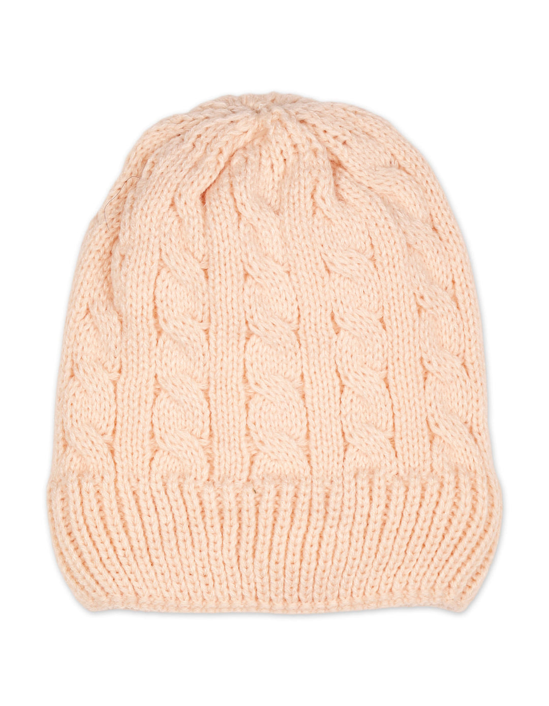 Infant Girls Woolen Caps Pack of 3 Cable Knit Pattern at Zubaidas Best Online Baby and Kids Store in Pakistan