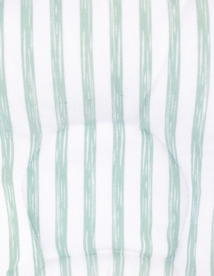 Infant Head Shaping Pillow Bambies Marine Green Stripes at Zubaidas Official Pakistan