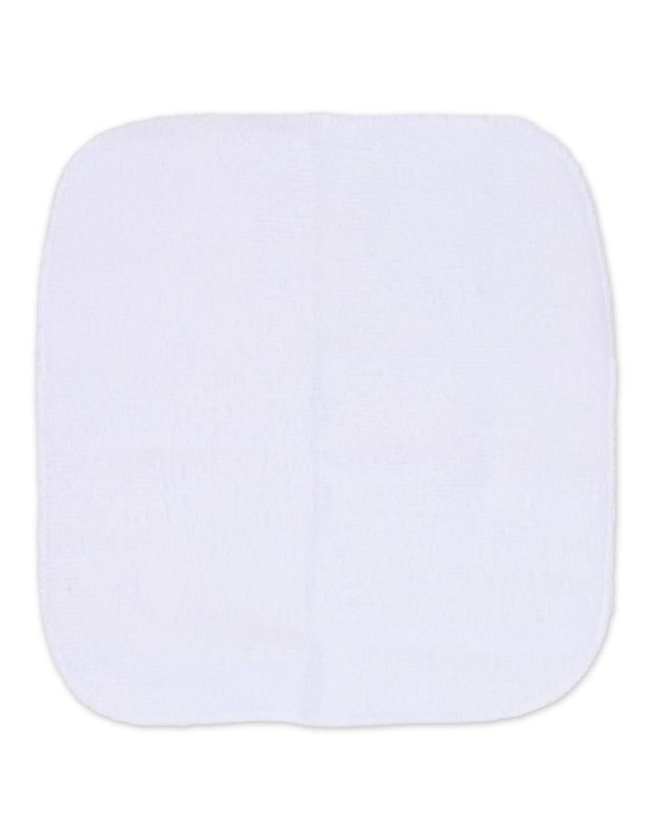 Infant Hooded Bath Towel and Washcloth Set Dino Mint and White at Zubaidas Best Online Baby Shop in Pakistan