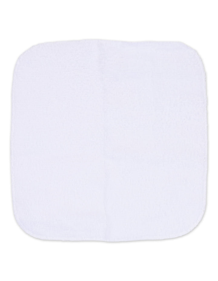 Infant Hooded Bath Towel and Washcloth Set Dino Mint and White at Zubaidas Most Trusted Baby Store in Pakistan