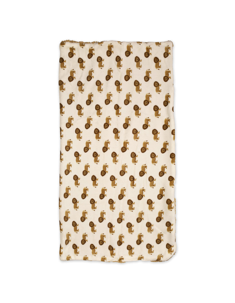 Infant Hooded Swaddle Blanket Lion Beige and Brown at Zubaidas Official Pakistan