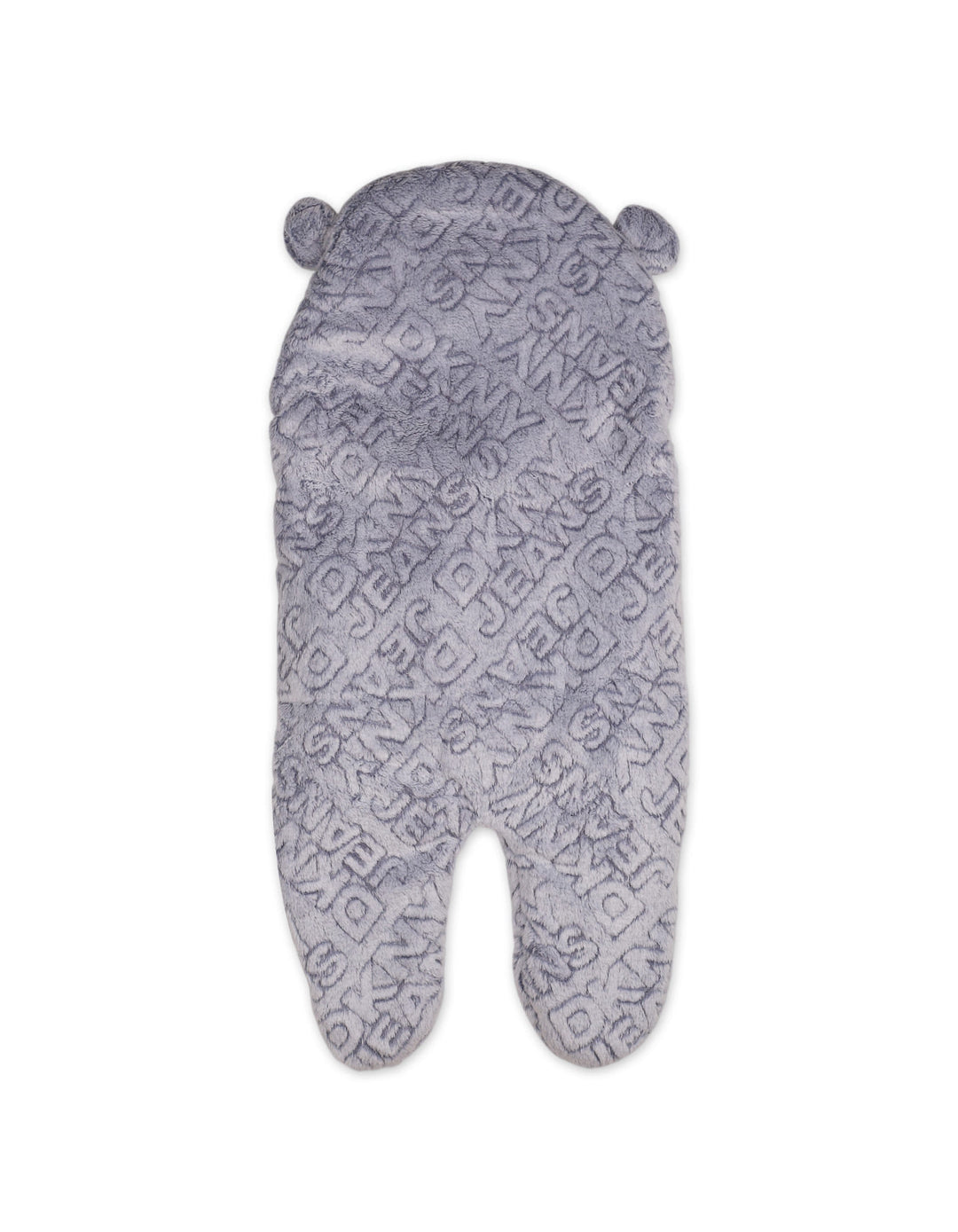 Infant Hooded Swaddle Grey and White at Zubaidas Online Pakistan