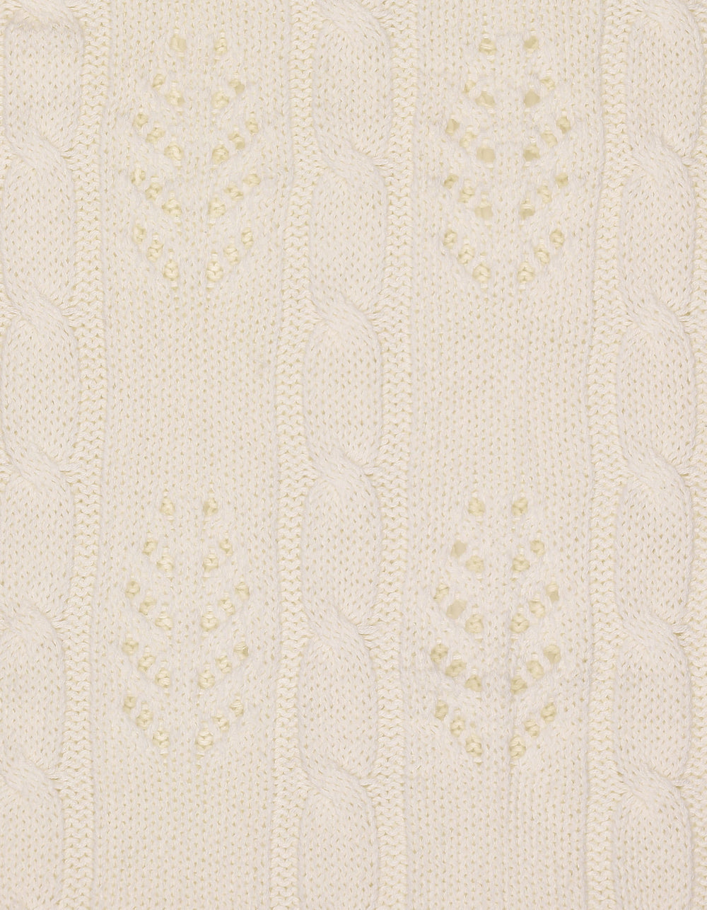 Infant Knit Blanket Leaf Off White at Zubaidas Official Pakistan