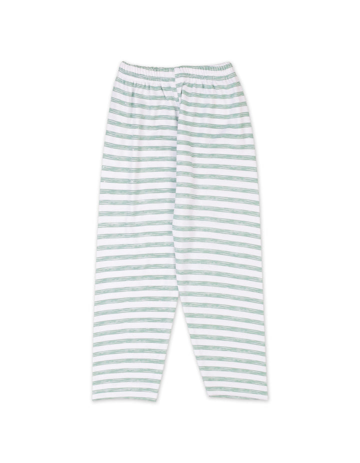 Infant Night Suit Bambies Marine Green Stripes at Zubaidas Online Pakistan