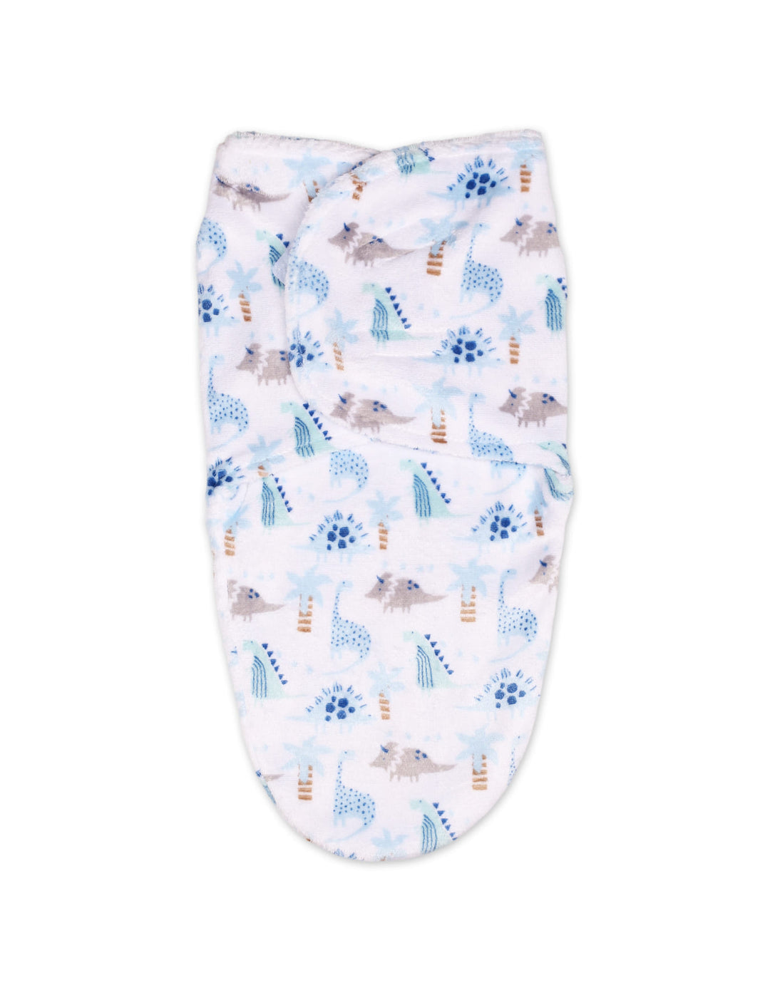 Infant Plush Swaddle Wrap with Velcro Closure Dino at Zubaidas Online Pakistan