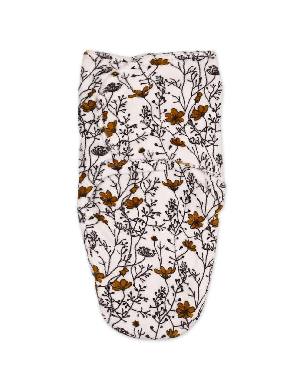 Infant Plush Swaddle Wrap with Velcro Closure Flowers at Zubaidas Official Pakistan