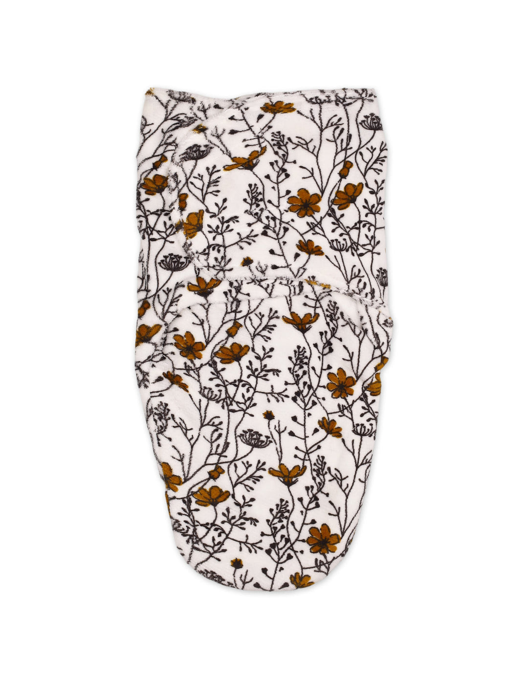 Infant Plush Swaddle Wrap with Velcro Closure Flowers at Zubaidas Official Pakistan