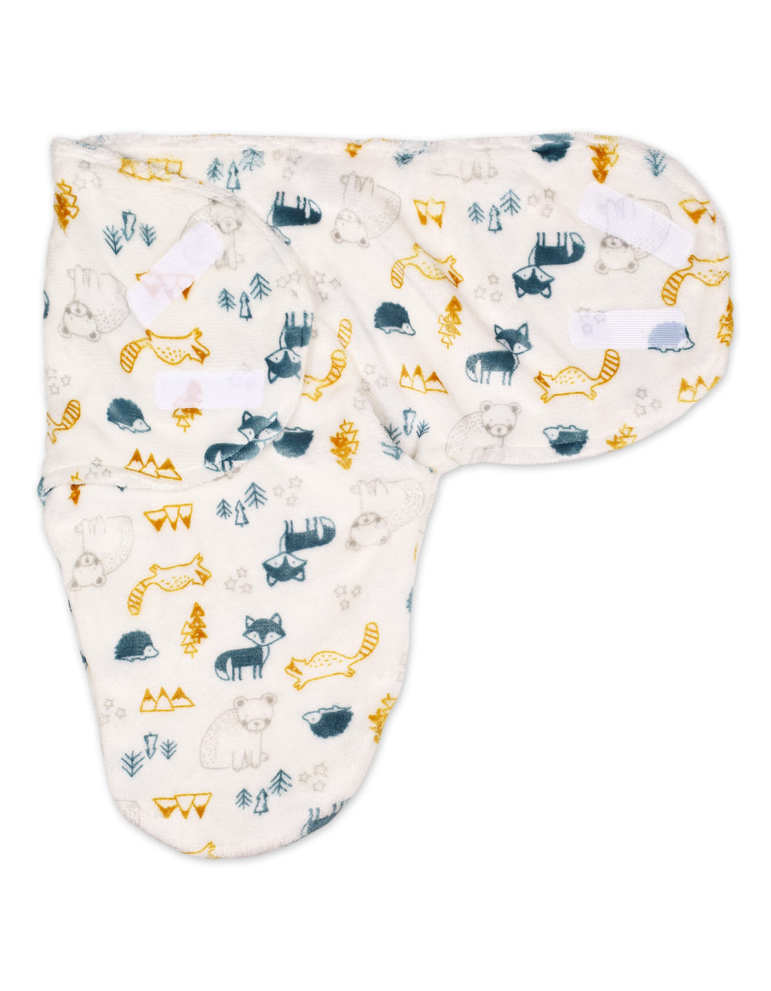 Infant Plush Swaddle Wrap with Velcro Closure Jungle at Zubaidas Official Pakistan