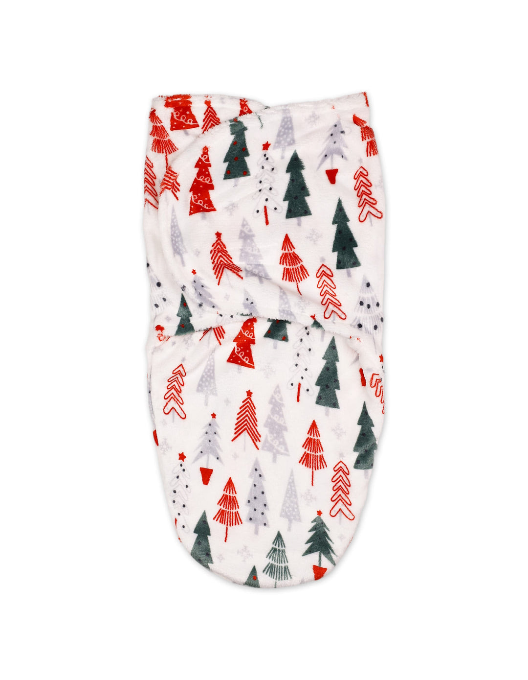 Infant Plush Swaddle Wrap with Velcro Closure Pine Trees at Zubaidas Official Pakistan