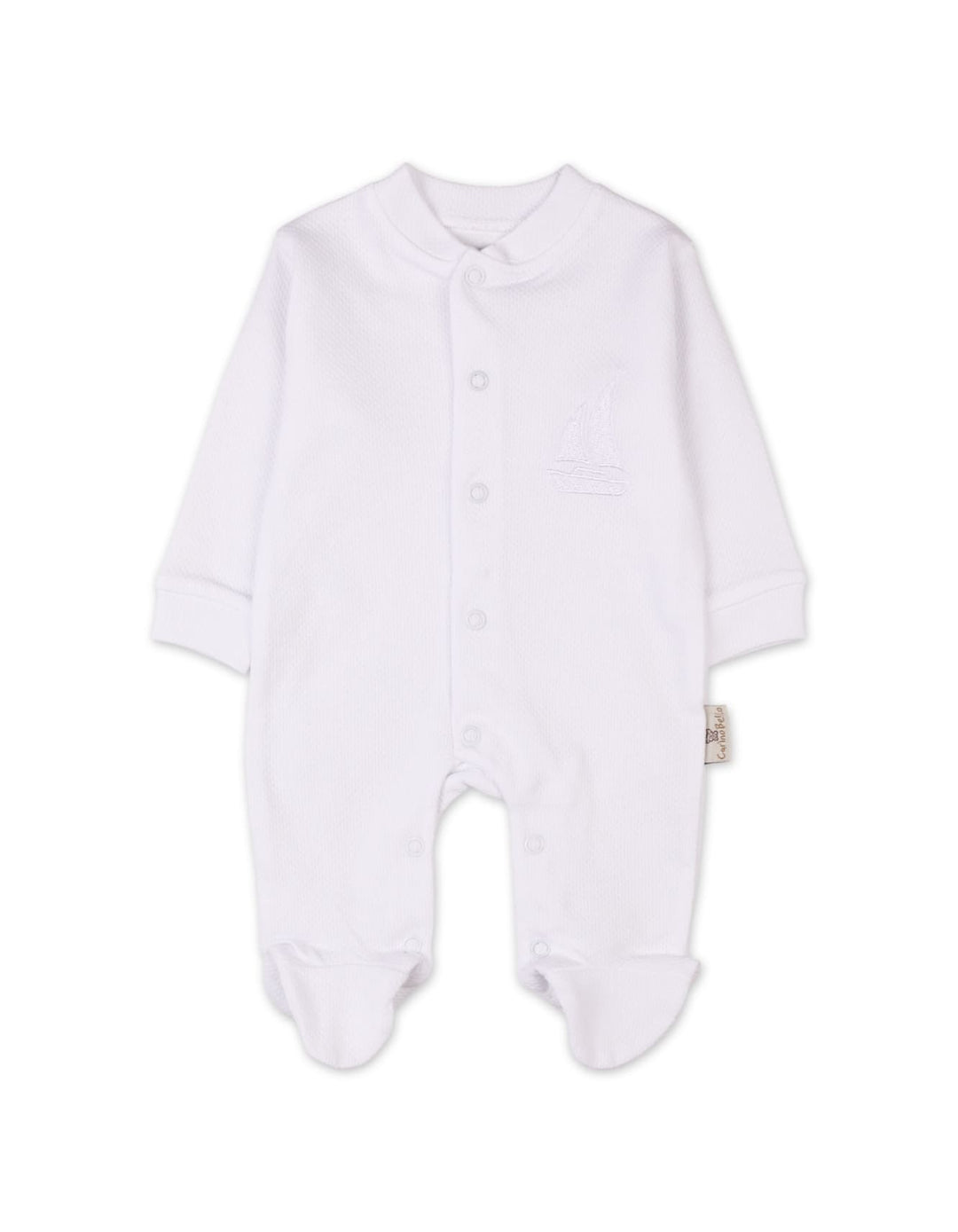 Infant Romper with Cap White Premium Turkish Collection at Zubaidas Pakistan