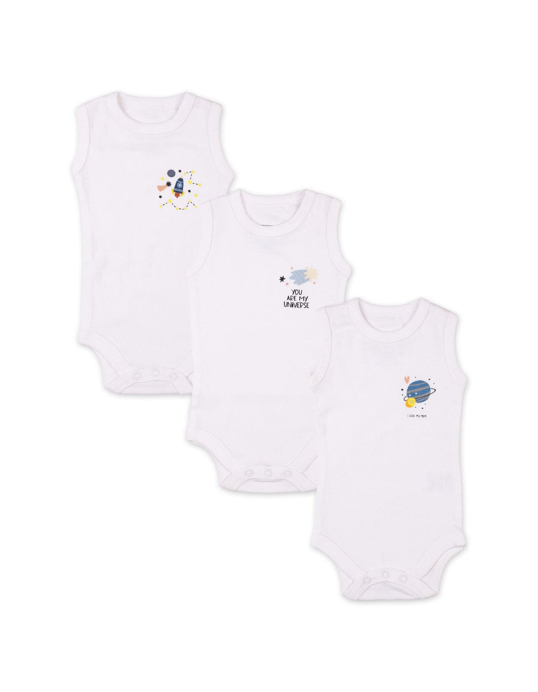 Infant Sleeveless Body Suits Bambies at Zubaidas