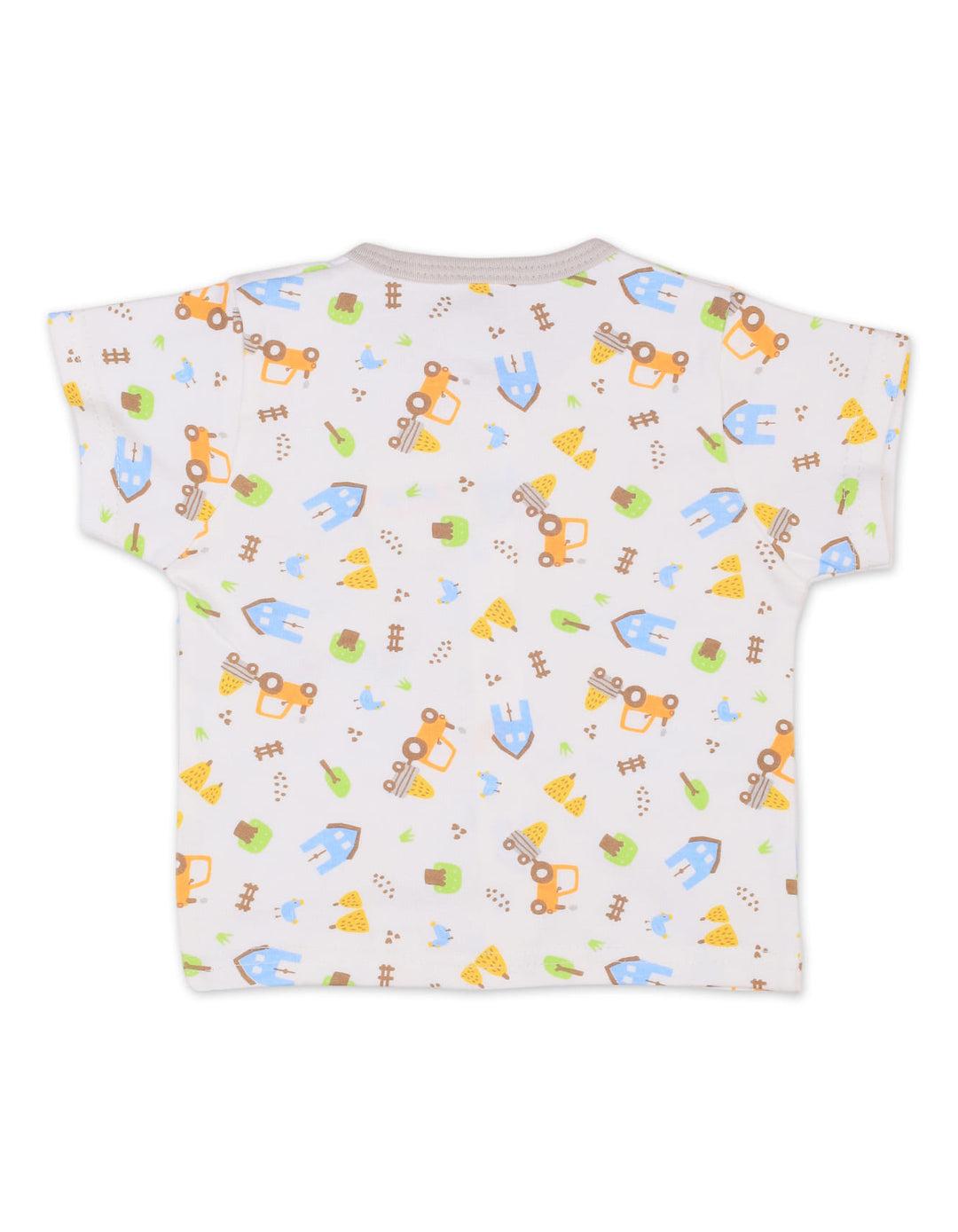 Infant Summer Co Ord Set Car Grey at Zubaidas Online Pakistan