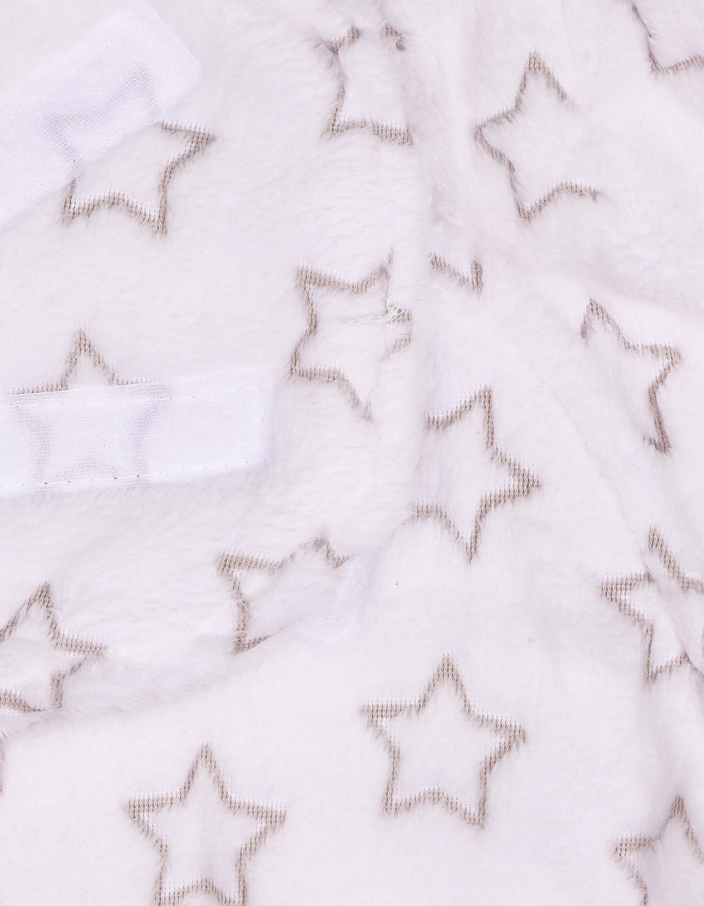 Infant Swaddle Wrap with Velcro Closure Star White and Grey at Zubaidas Official Pakistan