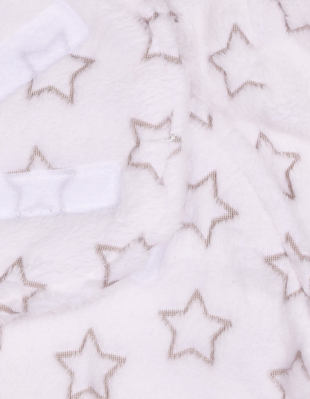 Infant Swaddle Wrap with Velcro Closure Star White and Grey at Zubaidas Official Pakistan