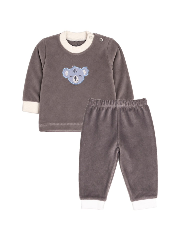 Infant Winter 2 Piece Suit Set Koala Grey at Zubaidas