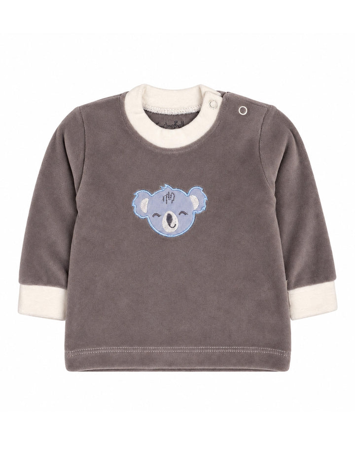 Infant Winter 2 Piece Suit Set Koala Grey at Zubaidas Official Pakistan