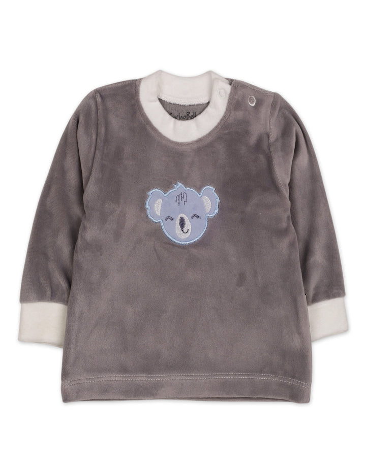 Infant Winter 2 Piece Suit Set Koala Grey at Zubaidas Online Pakistan