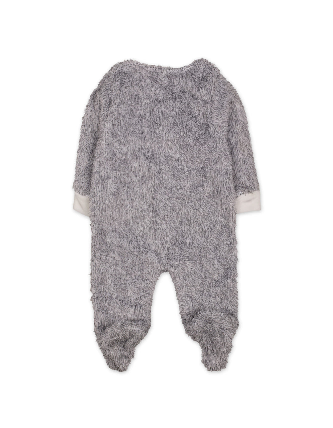 Infant Winter Sleep Suit with Cap Crown and Cloud Grey at Zubaidas Best Online Baby Kids and Moms Store in Pakistan