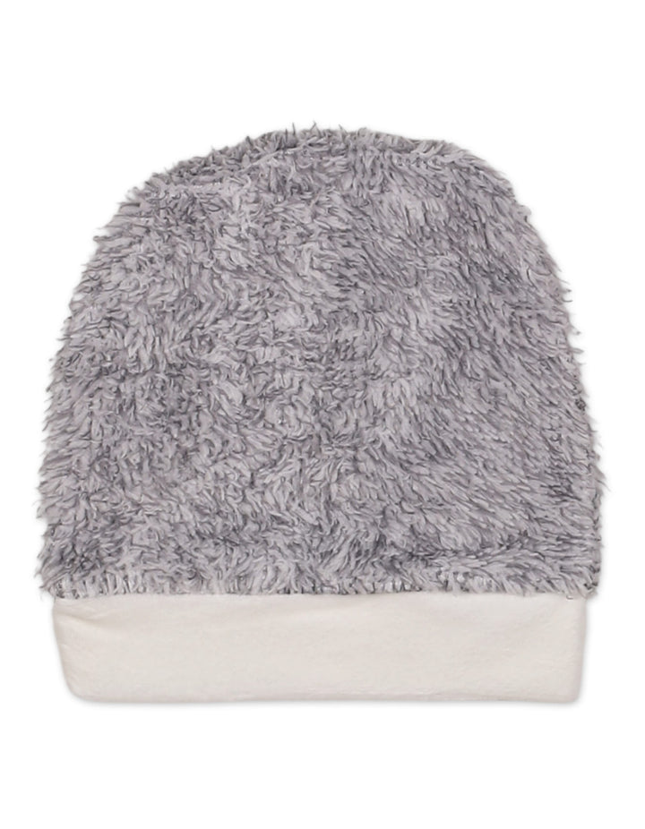 Infant Winter Sleep Suit with Cap Crown and Cloud Grey at Zubaidas The Largest Baby Kids and Moms Store in Pakistan